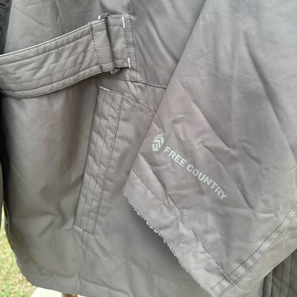 Womens Free Country jacket insulated warm adjustable - Picture 2 of 4